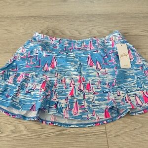 NWT lilly Pulitzer Corrine skort size medium in boatylicious